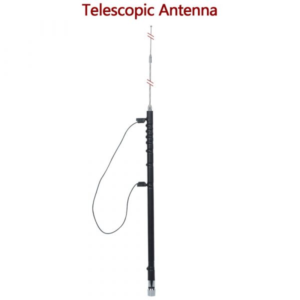 Talinfone 3.5-50MHz ​Multi-Band HF VHF High Gain Car Radios Telescopic Antenna