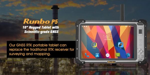 Outdoor Work DMR Rugged Tablet Runbo P5 Smart 4G GNSS RTK DigitalTablet PC