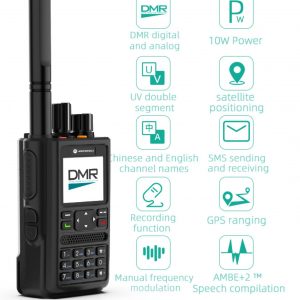 10W GPS Waterproof Dual Band DM10UV Motorola DMR Digital Intercom