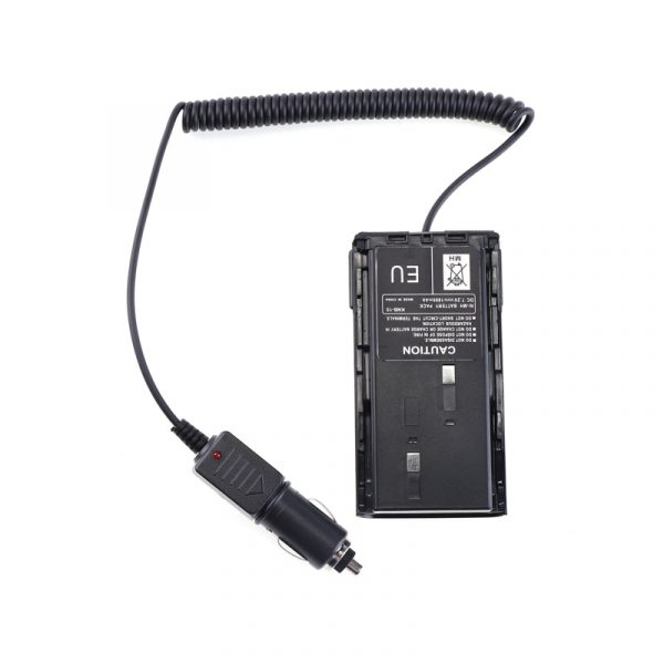 12/24V Car Charger Battery Eliminator Adapter For Kenwood TK260 TK360 TK2100 TK3100 Radio Walkie Talkie Replace of KNB-14 KNB-15 - Image 2