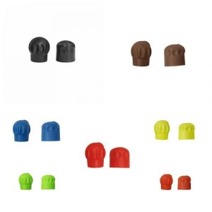 1Pair Colorful Motorola Channel Volume Knobs for Motorola XTS3000 XTS5000 Two Way Radio