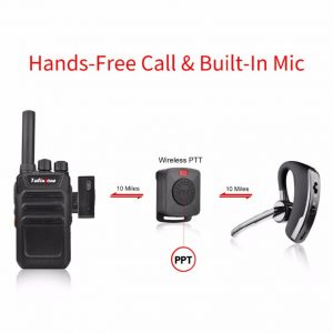 Walkie Talkie Bluetooth Headset Wireless PTT K head