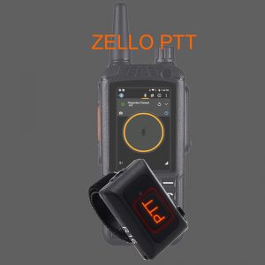 Walkie Talkie Remote Control PTT Hands-free Bluetooth PTT for Zello Android IOS