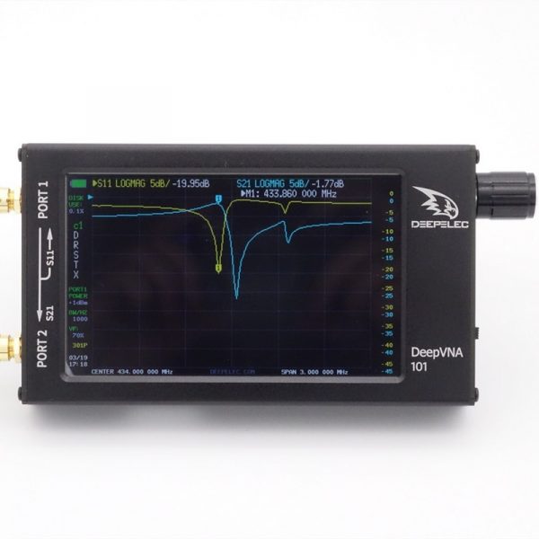 Lastest NanoVNA DeepVNA101 SWR Meter Antenna Analyzer Case Battery RF Demo Kit - Image 3