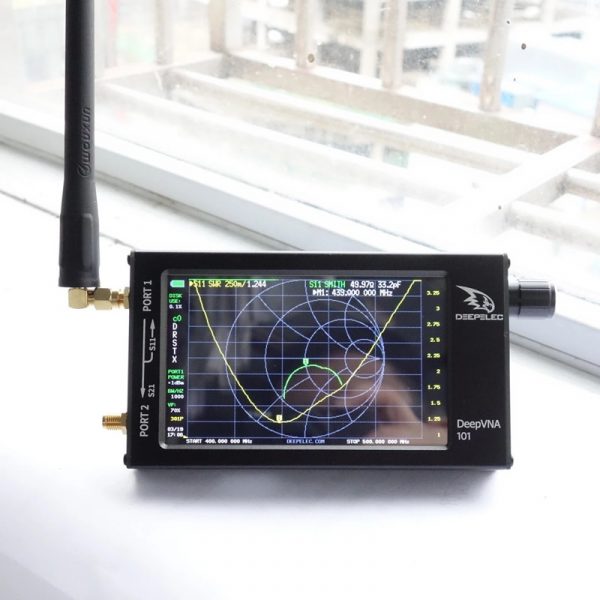 Lastest NanoVNA DeepVNA101 SWR Meter Antenna Analyzer Case Battery RF Demo Kit - Image 4