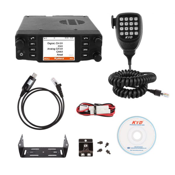Kydera CDM-550H Radio UHF 40W 25KM Digital Vehicle Radio DMR Car Transceiver  - Image 4