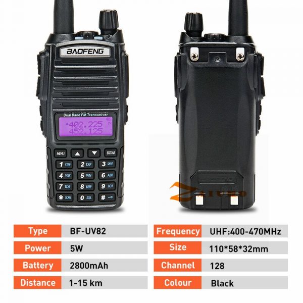 Discount 2pcs Baofeng UV82 Portable Ham Cb Radio - Image 2
