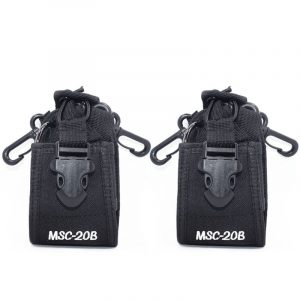2pcs MSC-20B Walkie Talkies Holder Holster