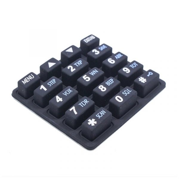 Wholesale Walkie Talkie Accessories 5PCS  Baofeng UV82 Numeric Keypad UV82plus 82HP 8HX Radios - Image 2