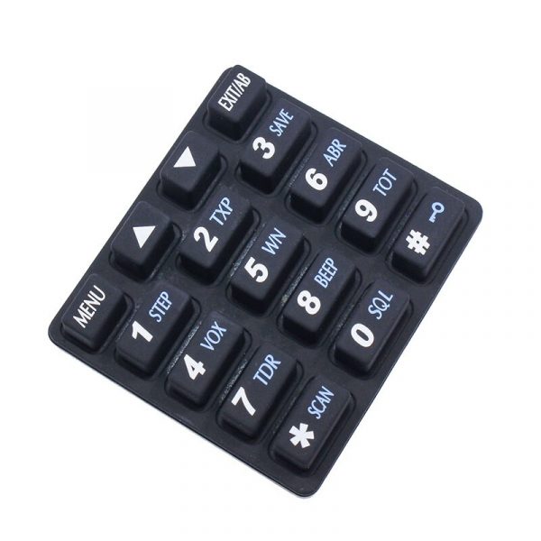 Wholesale Walkie Talkie Accessories 5PCS  Baofeng UV82 Numeric Keypad UV82plus 82HP 8HX Radios - Image 3