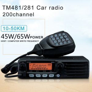 Base Radio Kewnwood TM481A TM281A 144/430 Mhz Mono Band FM Mobile Transceiver