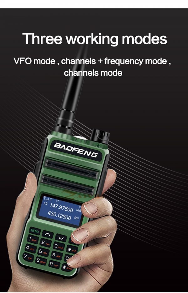 Long Range 10W Walkie Talkie Baofeng UV10R Pro Two Way Radio - Image 3