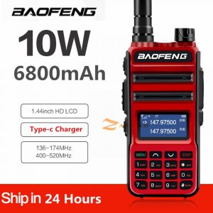 Long Range 10W Walkie Talkie Baofeng UV10R Pro Two Way Radio