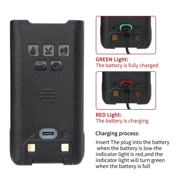2023 Baofeng UV9R Pro V2 Waterproof IP68 10W Walkie Talkie - Image 3