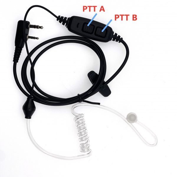 Baofeng UV82 Dual PTT Air Dube Earphone
