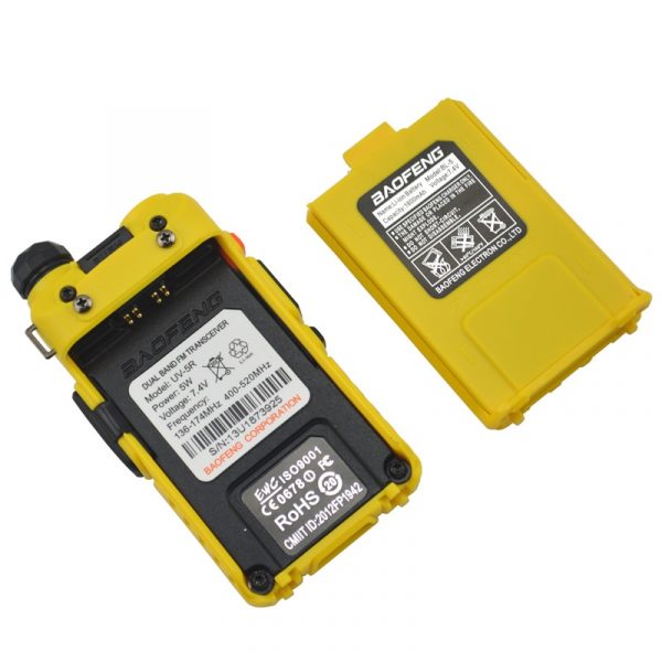Walkie Talkie Baofeng UV-5R Dualband Two Way Radio VHF/UHF 136-174MHz & 400-520MHz FM Portable Transceiver with Earpiece - Image 5