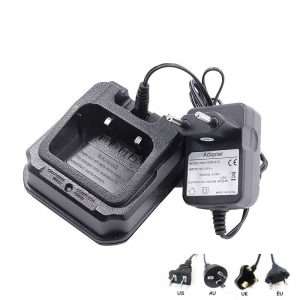 Dock Charger for BaoFeng Radios BF 9700 UV9R Plus A58 R760 UXR A58 GT-3WP RT6