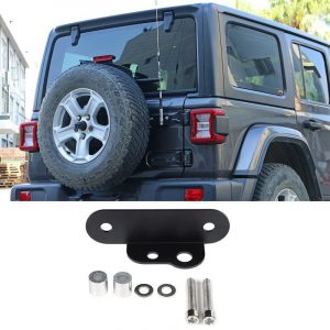 Car Tailgate Rear Door Hinge Antenna Bracket Mount Holder Accessories For Jeep Wrangler JL 2018-2022