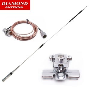 Car Mobile Radios Quad Band Antenna Diamond CR8900 Antenna For Yaesu FT-8900R KG-UV950P TH-9800 Plus