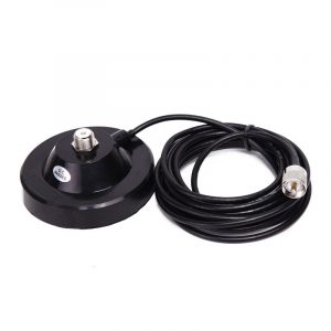 Baofeng TYT QYT KT-7900D Baojie BJ218 Car Radio Big Magnetic Mount Base Coaxial Cable