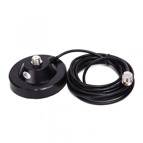 Baofeng TYT QYT KT-7900D Baojie BJ218 Car Radio Big Magnetic Mount Base Coaxial Cable