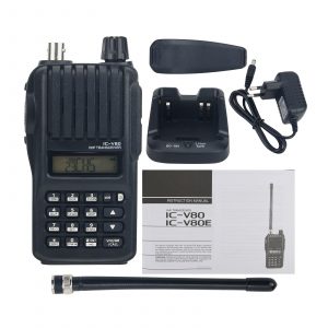 VHF 8W 10KM ICOM IC-V80E Marine Transceiver Icom V80E Boat Vessel Handheld Walkie Talkie