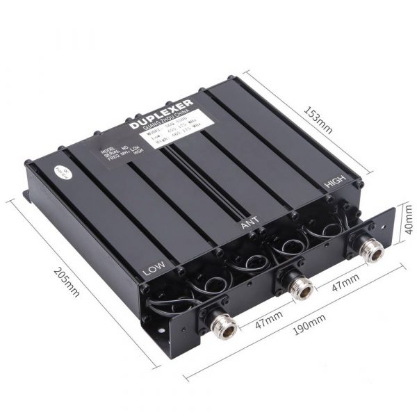 New SGQ-450D 400-470Mhz UHF 6 Cavity Duplexer 50W FREE tune radio repeater - Image 2