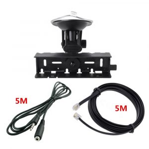 Discounted for YAESU FT-8800 FT-8900 Mobile Car Walkie Talkie Panel Mount Holder Audio Extended line Cable Extension