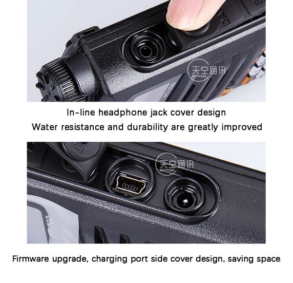 Dual Frequency Yaesu FT-70DR Digital Handheld Walkie-Talkie - Image 4