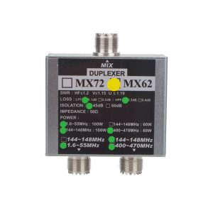 Hotsale DIY Walkie Talkie Duplexer Antenna MIX MX62 Antenna Combiner Amateur Transceiver