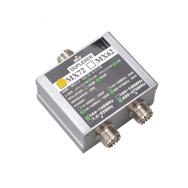 New DIY Ham Mobile Radio Antenna Combiner Dual Band MIX MX72 Duplexer Antenna - Image 3