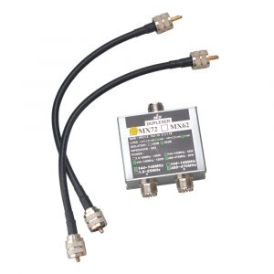 New DIY Ham Mobile Radio Antenna Combiner Dual Band MIX MX72 Duplexer Antenna