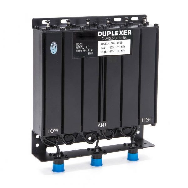 New SGQ-450D 400-470Mhz UHF 6 Cavity Duplexer 50W FREE tune radio repeater