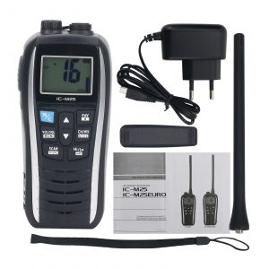 ICOM IC-M25 5W 5KM VHF Marine Radio ICOM M25 Handheld Transceiver