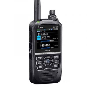 ICOM ID-52E Dual Band VHF UHF Digital Transceiver ICOM ID52E DMR Radios