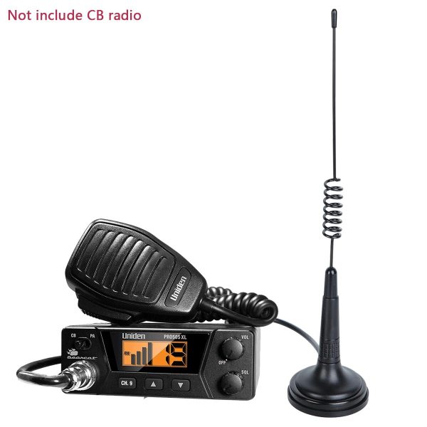 INTEK MAG-1345 CB Radio Whip 27MHz CB Antenna Magnetic Antenna 26-28MHz Mobile Shortwave Radio AM/FM Citizen Brand Radio