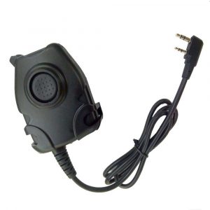 Z Tactical waterproof PTT for Kenwood 2-pins Walkie Talkie