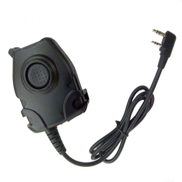 Z Tactical waterproof PTT for Kenwood 2-pins Walkie Talkie