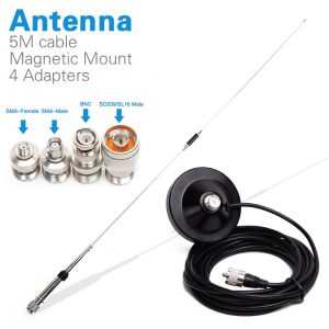 Discounted NAGOYA NL770R Dual Band Mobile Antenna Kits Optional Adapter