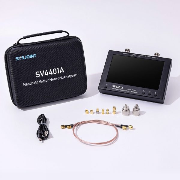 New Handheld VNA NanoVNA SV4401A Vector Network Analyzer HF VHF UHF Antenna Analyzer