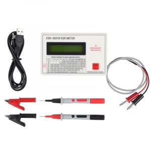 New ESR2501B ESR Meter DCR ESR-2501B Tester