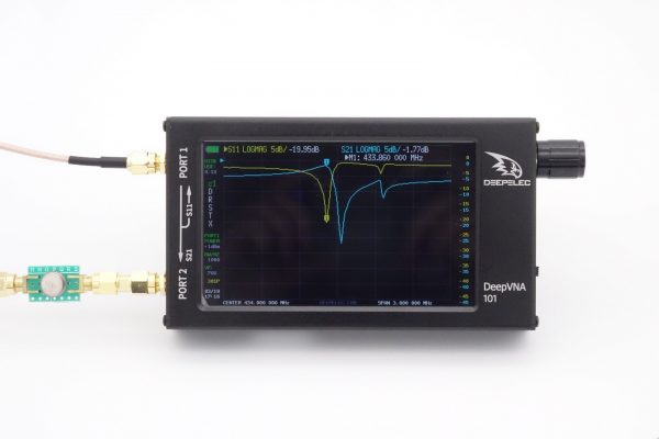 Upgrade of NanoVNA-F New Handheld Vector Network Analyzer DeepVNA 101 SWR Meter VHF UHF HF Antenna Analyzer - Image 4