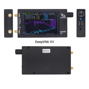 Upgrade of NanoVNA-F New Handheld Vector Network Analyzer DeepVNA 101 SWR Meter VHF UHF HF Antenna Analyzer