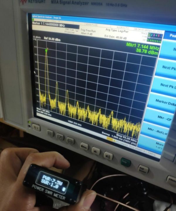 New QRP SWR HF Short Wave Standing Wave Meter SWR Power Meter - Image 4