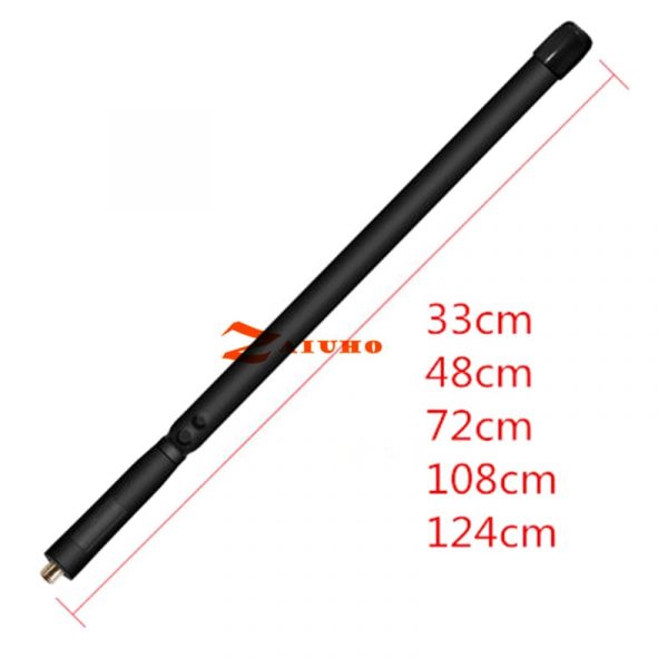 VHF UHF Walkie Talkie Foldable CS Tactical SMA-Female Antenna - Image 2