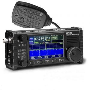 New XIEGU X6100 50MHzAll Mode HF Transceiver Portable SDR Shortwave Transceiver