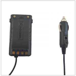 for WOUXUN KG UV9D Plus KG-UV9DPLUS Battery Eliminator Car Charger