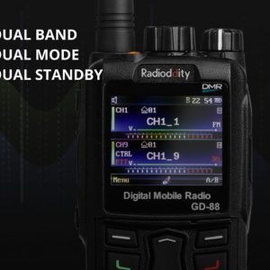 DMR Dual Band RADIODDITY GD-88 Digital Radio GPS with APRS Function