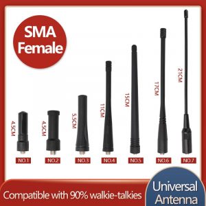 Universal WalkieTalkie SMA-Female Antenna Dual Band High Gain Ham Radios Antenna