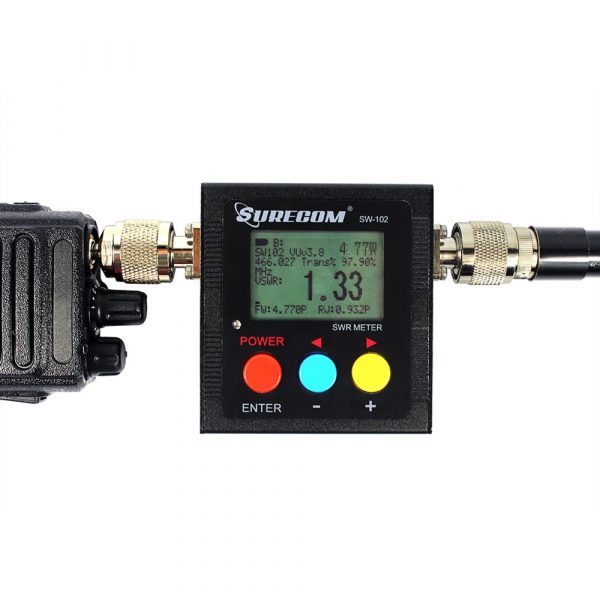 SURECOM SW-102 Digital Power SWR Meter 120W 125-525MHz